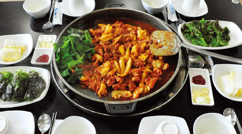 춘천수목원닭갈비