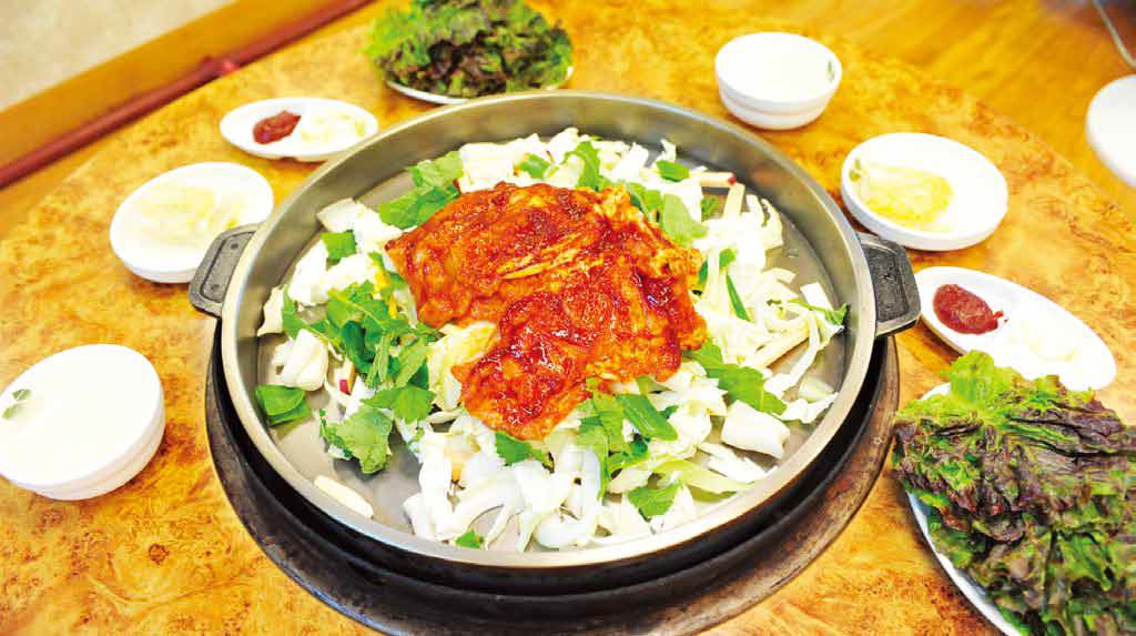청평호반닭갈비막국수